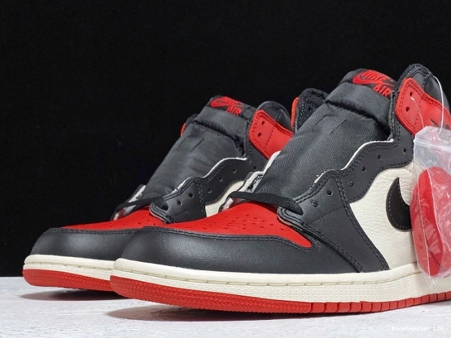 Boostmaster lin High Bred Toe Air Jordan OG 1 Retro 555088-610 0727